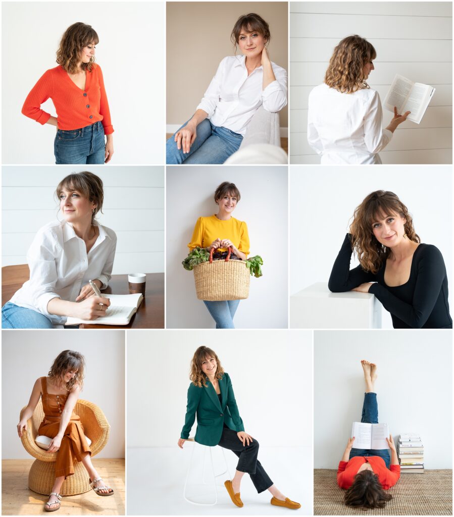 A collection of one womans perosnal branding images