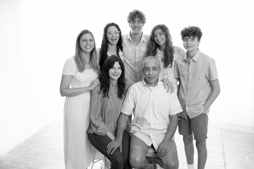 Family in B&W