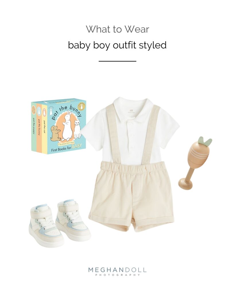 Spring outfit for baby boy