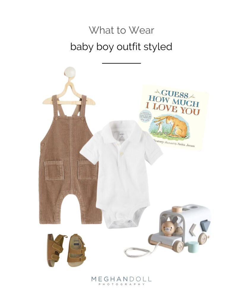 Spring outfit for baby boy