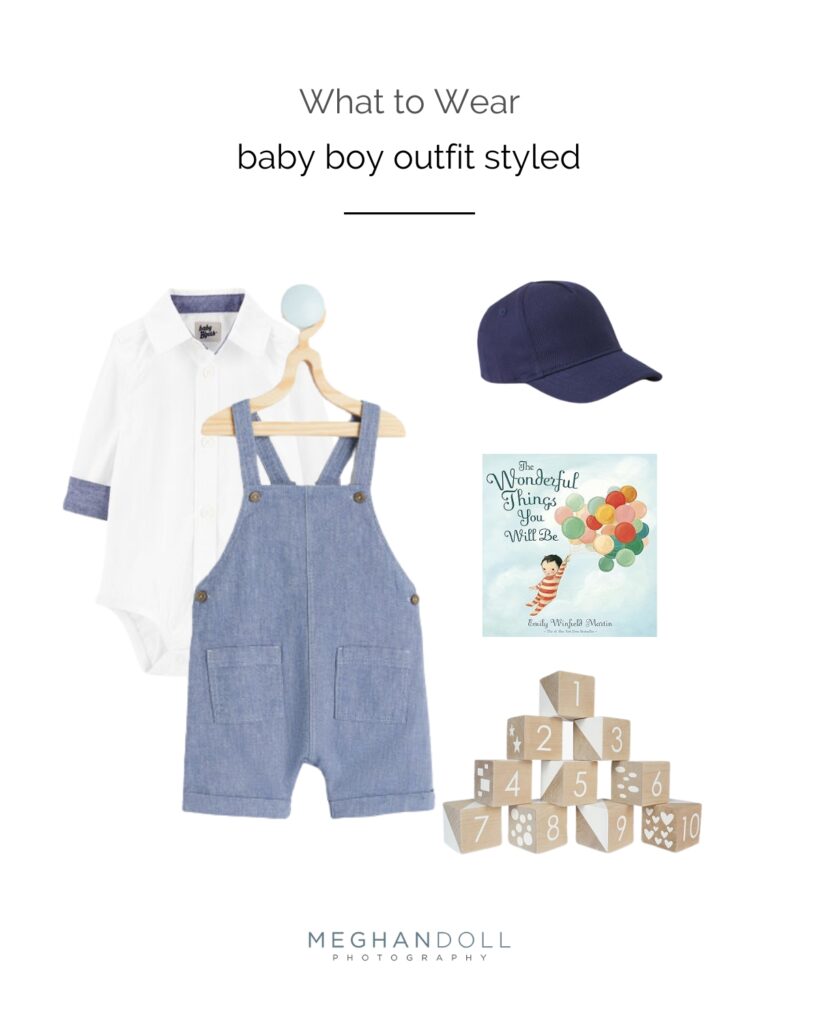 Spring outfit for baby boy