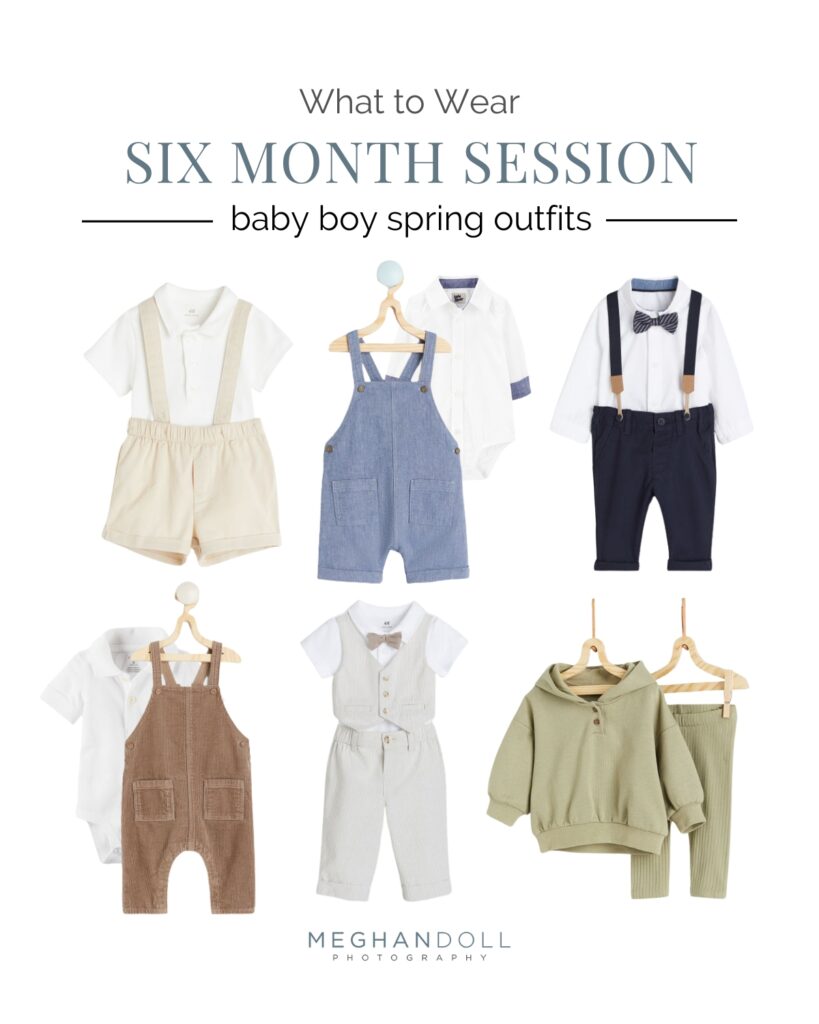 Spring outfit for baby boy
