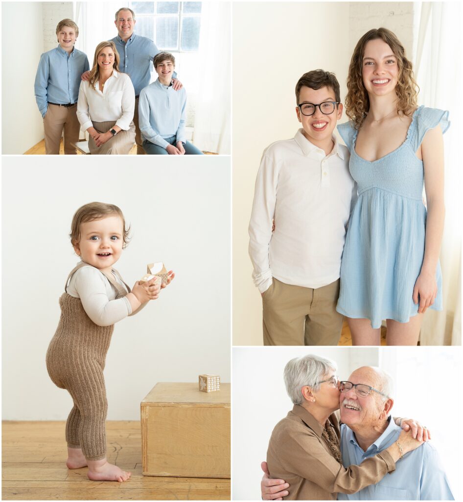 family photos with grandparents