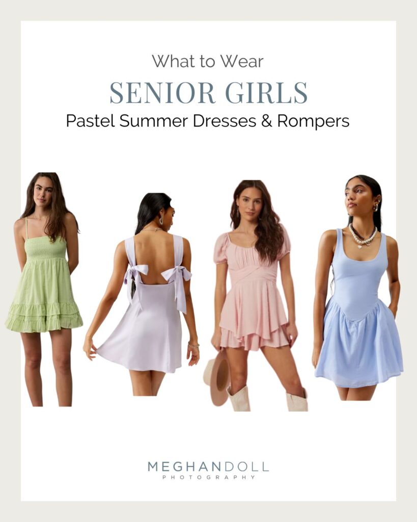 Outfits for Girls Senior Photos